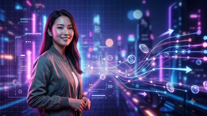 Điện thoại được bao quanh bởi các biểu tượng bảo mật và khóa abstract