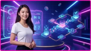 Hai điện thoại Android và iOS đặt cạnh nhau minh họa lợi ích sử dụng ứng dụng di động