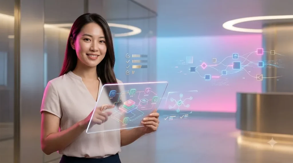 Minh họa hướng dẫn các bước chuẩn bị trước khi dùng
