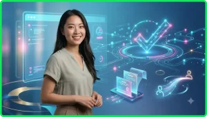 Minh họa lợi ích và ngữ cảnh khi mở tài khoản CM88 với biểu tượng bảo mật và quy trình trực quan