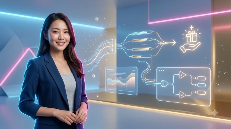 Minh họa vượt qua khó khăn khi đáp ứng điều kiện ưu đãi CM88 với mê cung kỹ thuật số và đường dẫn vàng
