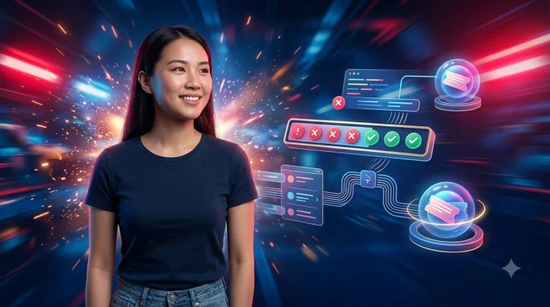 Người dùng đang gặp lỗi game arcade trên màn hình máy tính với các biểu tượng kết nối và cảnh báo