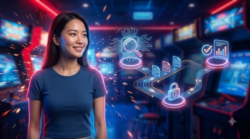 Sơ đồ quy trình bốn bước khắc phục các lỗi game arcade thường gặp trên CM88